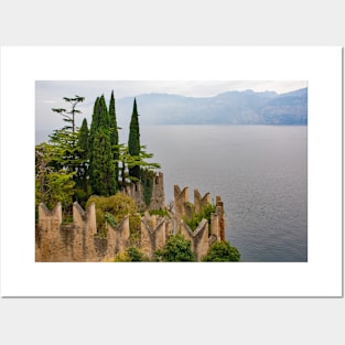 Lake Garda Seen from Malcesine Posters and Art